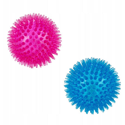 Red Deer Flashing Spikey LED Ball Asst