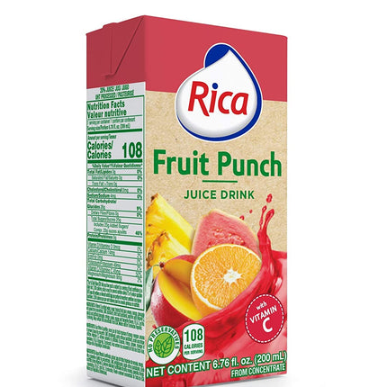 Rica Fruitpunch 24x200ml  24/case