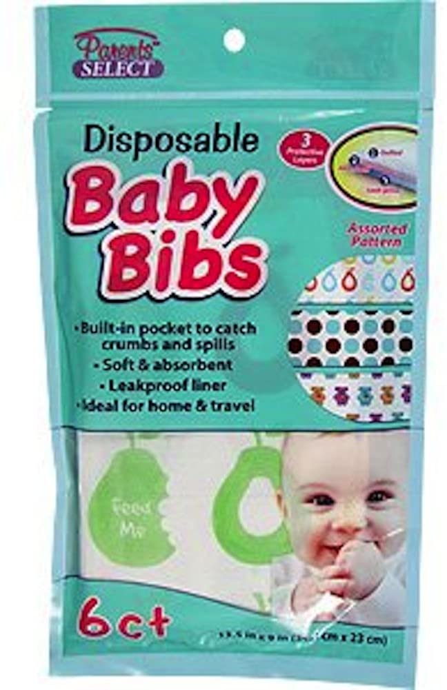 Dispoable Baby Bibs 6ct