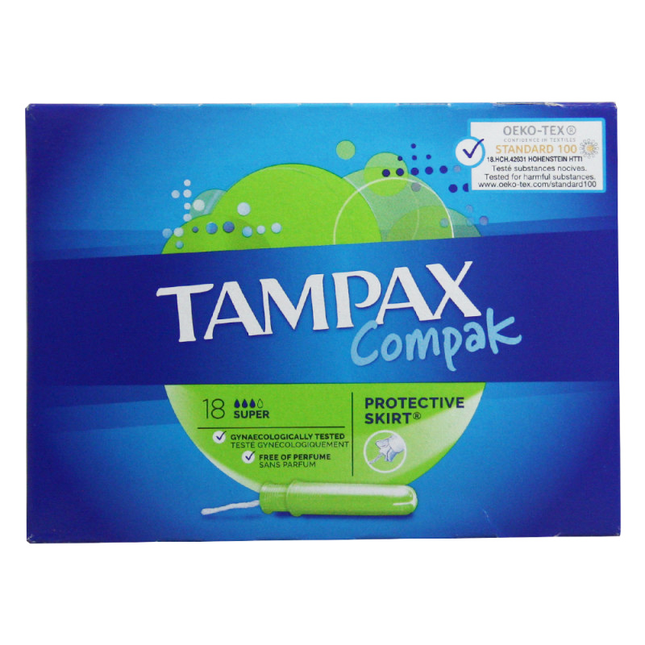 Tampax Compak Super 18's