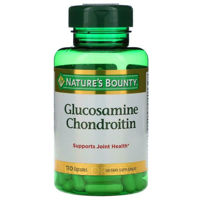 Nature's Bounty Glucosamine Chondroitin 110 Caps