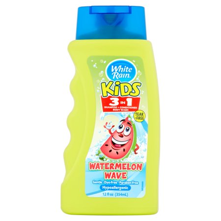 White Rain Kids 3-In-1 Shamp/Cond/BodyWash 12oz Watermelon