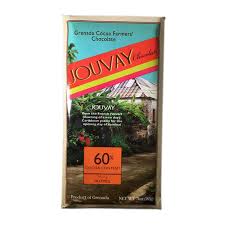 Jouvay Choclate 3oz 60% With Cocoa Nibs