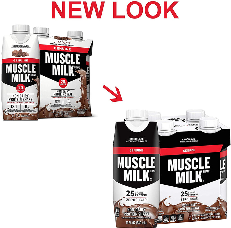 Muscle Milk Genuine Non-Dairy Protein Shake Chocolate