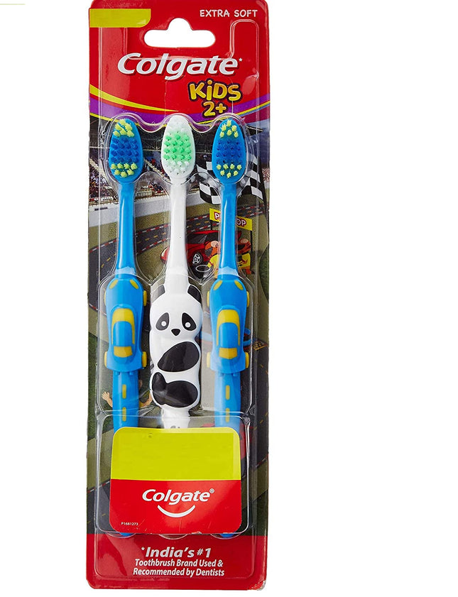Colgate Extra Soft  Toothbrushes Kids 2+