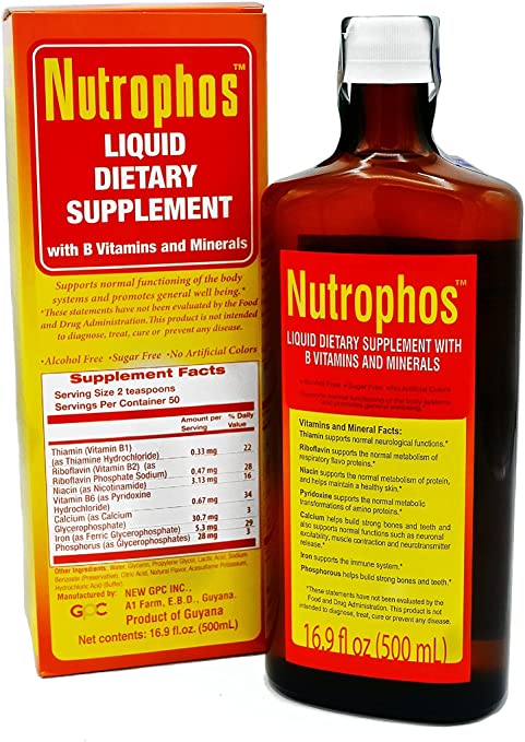 Nutrophos The Nerve Tonic With Vitamin B 500ml