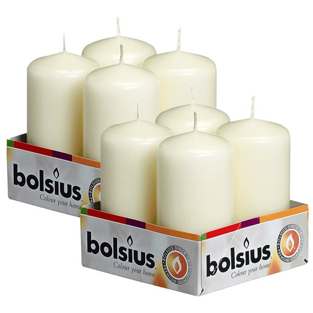 Bolsius Church Candle Ivory 80x58mm