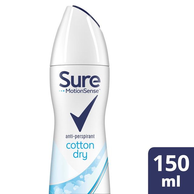 Sure A/P Spray Cotton Dry 150ml