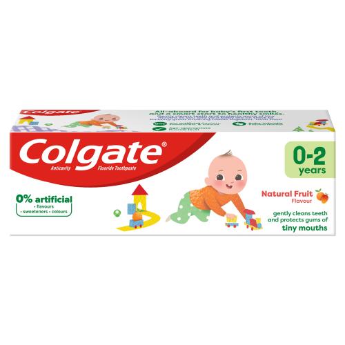 Colgate Toothpaste Natural Fruit 0-2 Years 50ml