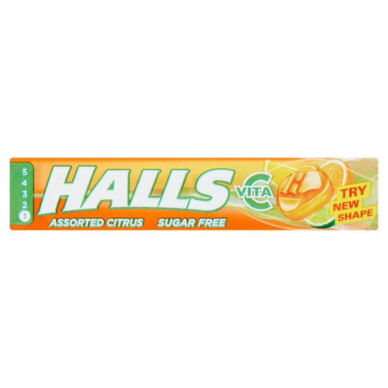 Halls Mentholyptus Citrus S/F 32g