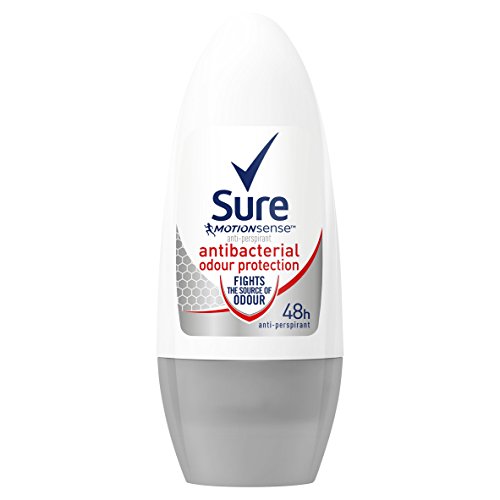 Sure AntiBacterial Roll On Odour Protection 50ml