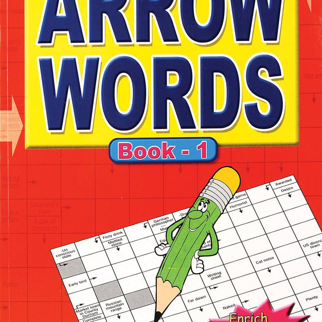 Large Print Arrow Word Puzzle Book