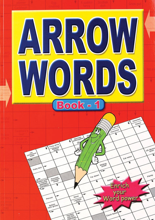 Large Print Arrow Word Puzzle Book