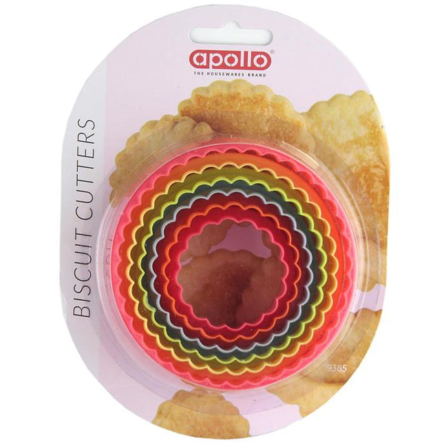 Apollo Biscuit Cutters 5pk