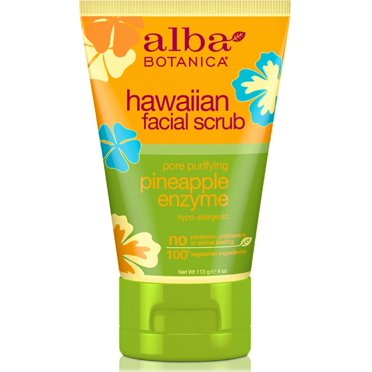 Alba Botanica Hawaiian Facial Scrub 4oz