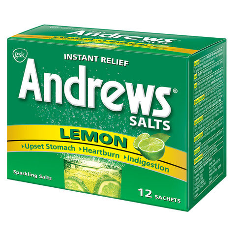 Andrews Salts Lemon 50 Sachets