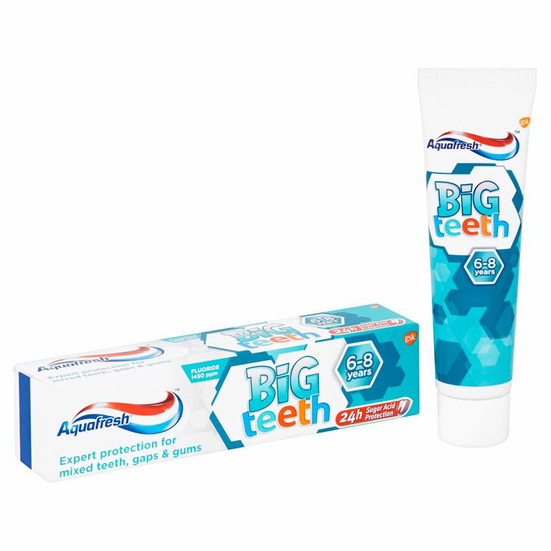 Aquafresh Big Teeth 50ml Toothpaste