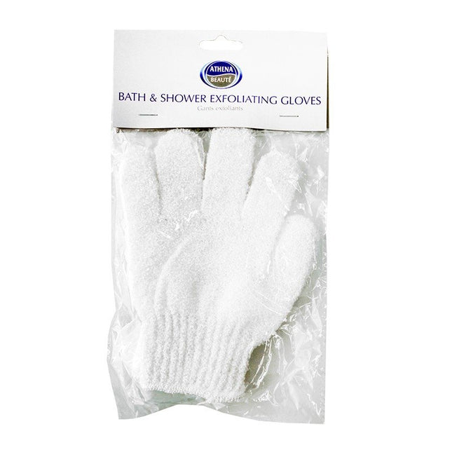 Athena Bath & Shower Exfoliating Gloves 2pc
