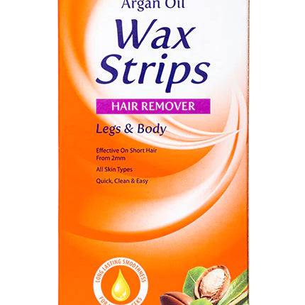 Beauty Formulas Argan Oil Wax Strips 20's