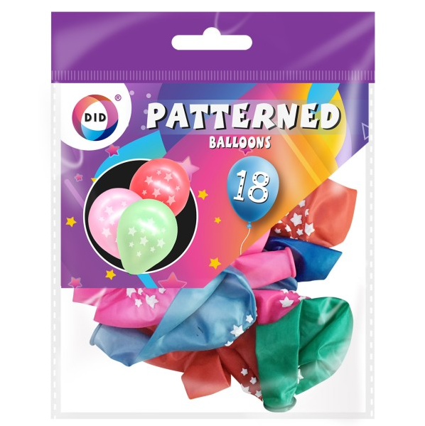 D I D Patterned Balloons 18