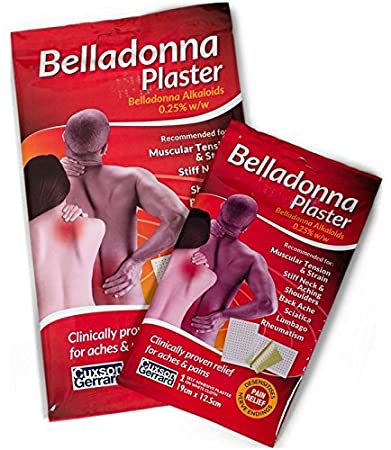Belladonna Plasters Small White
