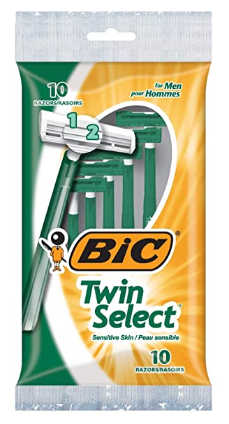 Bic Razors Men's Twin Select 10's