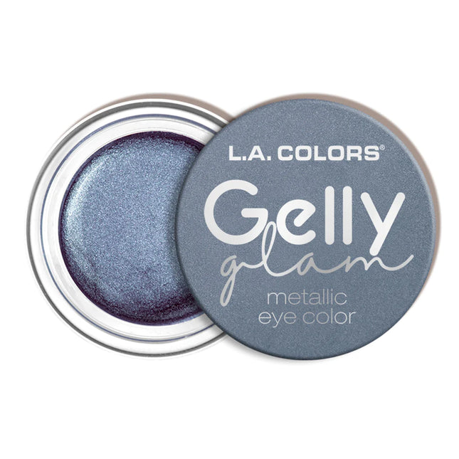L.A. Colors Gelly Metallic Eye Color Blue Lightning CES288