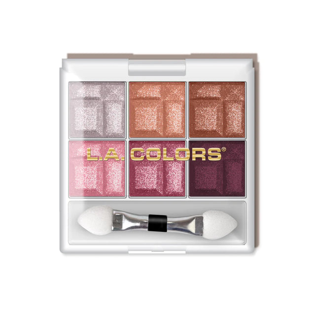 L.A. Colors  6 Color Eyeshadow CES463