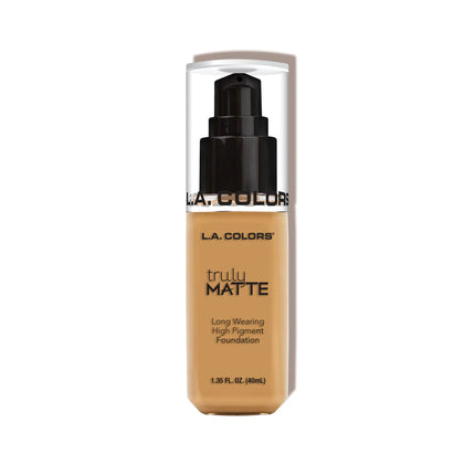 L.A. Colors  Truly Matte Foundation Golden Beige CLM357