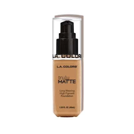 L.A. Colors Truly Matte Foundation Warm Honey CLM358