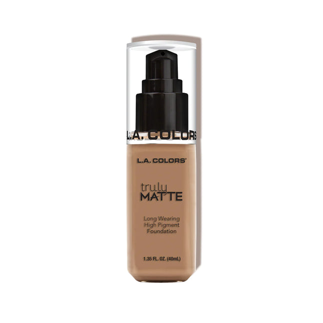 L.A. Colors Truly Matte Foundation Cool Beige CLM359