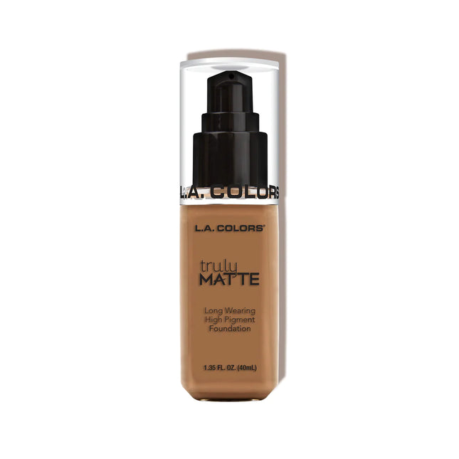 L.A. Colors Truly Matte Foundation Deep Tan CLM361