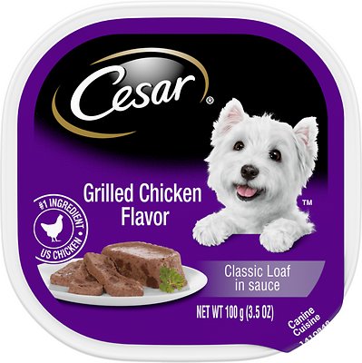 Cesar Grilled Chicken Dog Food 100g