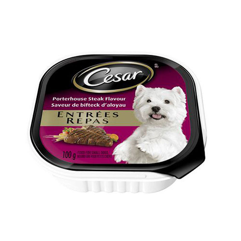 Cesar Porterhouse Steak 100g Dog Food