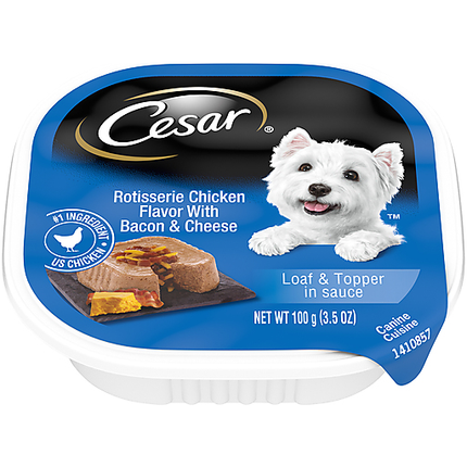 Cesar Rotisserie Chicken Bacon & Cheese 100g