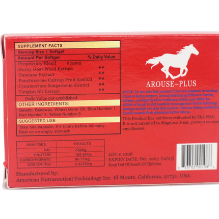 Arouse - Plus Gel Caps