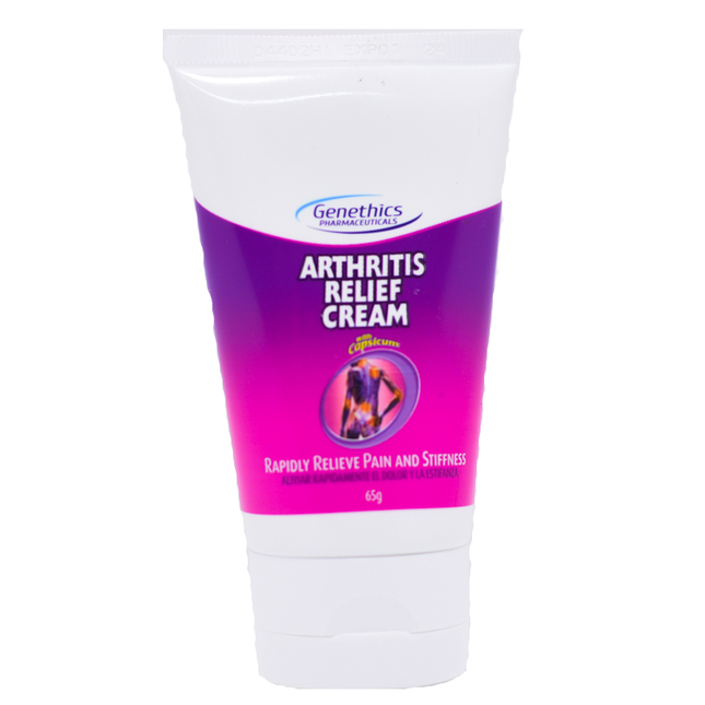 Genethics Arthritis Plus 2 With Capsicum Cream 65g