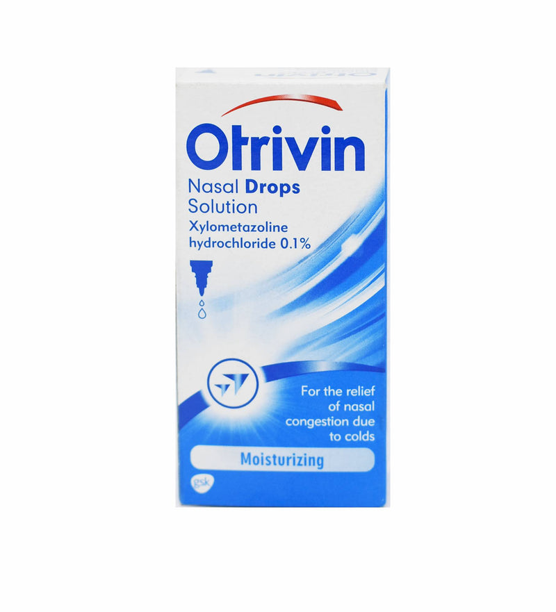 Otrivine Adult Nasal Drops 10ml 0.1% (50)