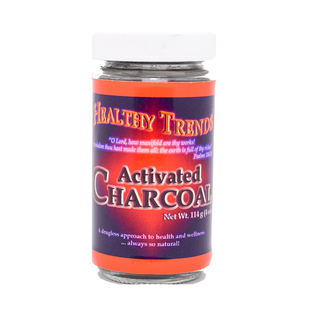 Healthy Trends Activated Charcoal 114g