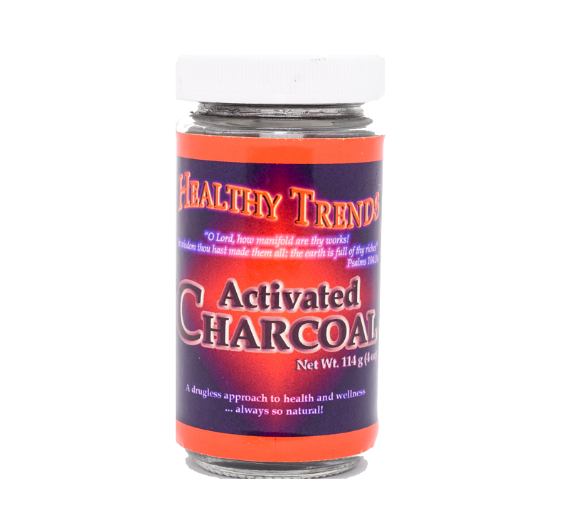 Healthy Trends Activated Charcoal 114g