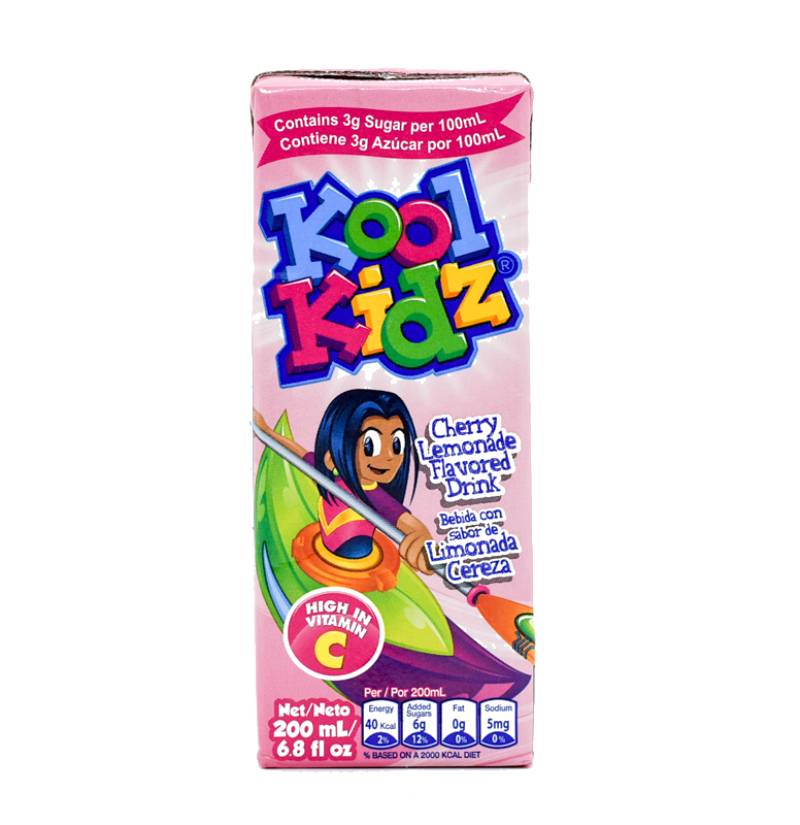 Fruta Kool Kids Cherry Lemon Juice drink 200ml