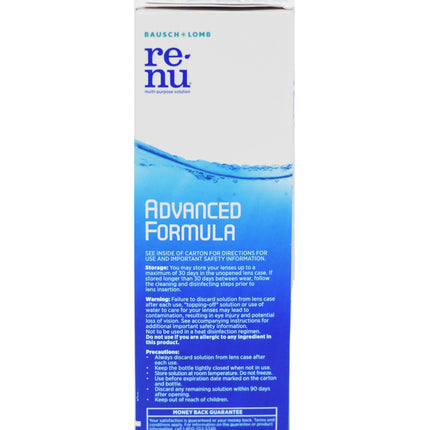 Bausch + Lomb Re Nu Solut.Advance Formula 4oz