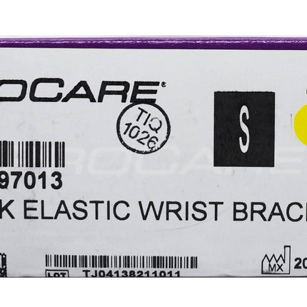 Black Elastic Wrist Brace Small