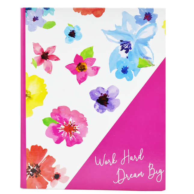 A4 Floral Burst Ringbinder Folder