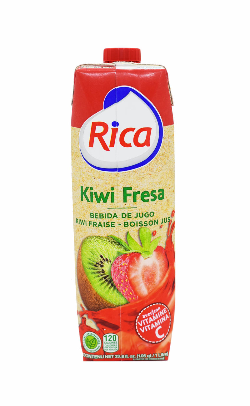 Rica Kiwi Strawberry Juice Drink 1 Lt 12/case