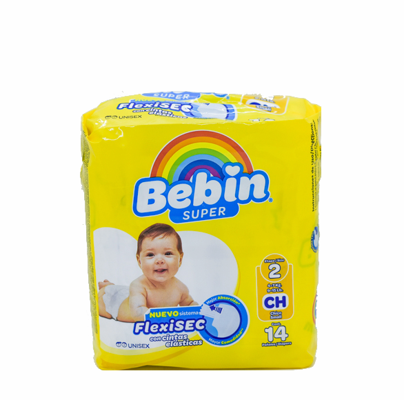 Bebin Super Diapers Small 6x14