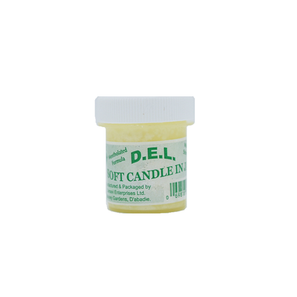 D. E. L  Soft Candle Mentholated In Jar 30g