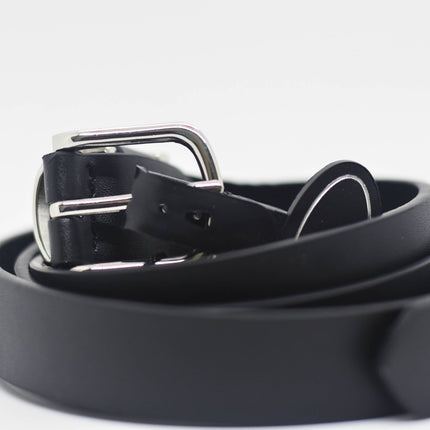 Men's Belt Narrow Black XXL