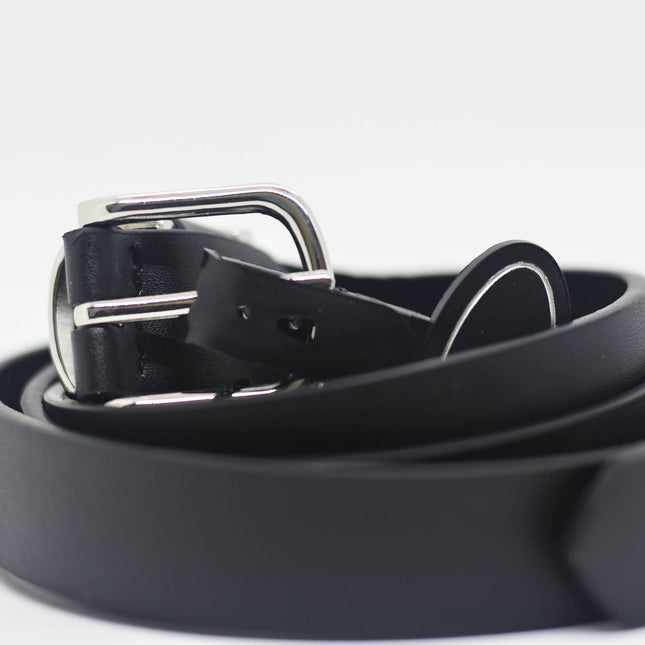 Men's Belt Narrow Black XXL