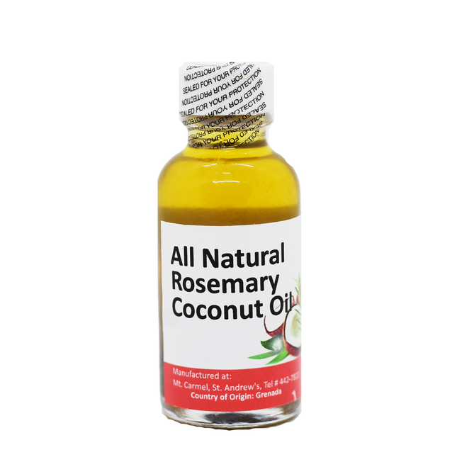 All Natural Rosemary Coconut Oil 30ml